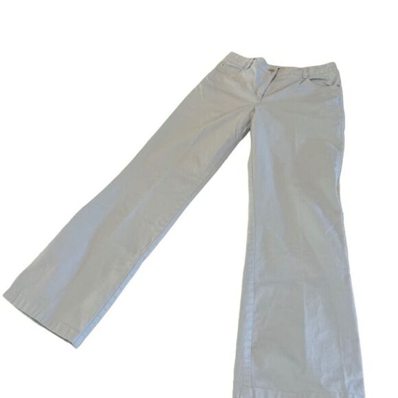 ORLY Women's Light Blue Pants Stretch Straight Leg Size 8 - Picture 3 of 11